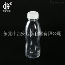 380ml毫升透明塑料包裝瓶 PET380g液體直身飲料瓶 牛奶瓶