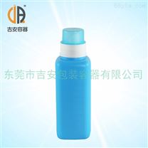 1L帶刻度線方塑料瓶 1000ml中大口包裝塑料方瓶 AP膠水瓶 空瓶