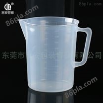 5000ml毫升 5L加厚带耳塑料量杯量筒 大量供应 带刻度塑料量杯烧杯