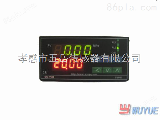 高温熔体压力传感器配套N80智能数显压力仪表