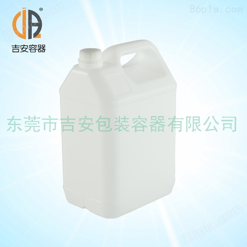 10L升塑料扁罐 10kg公斤包装塑料桶 化工桶 尿素桶 *