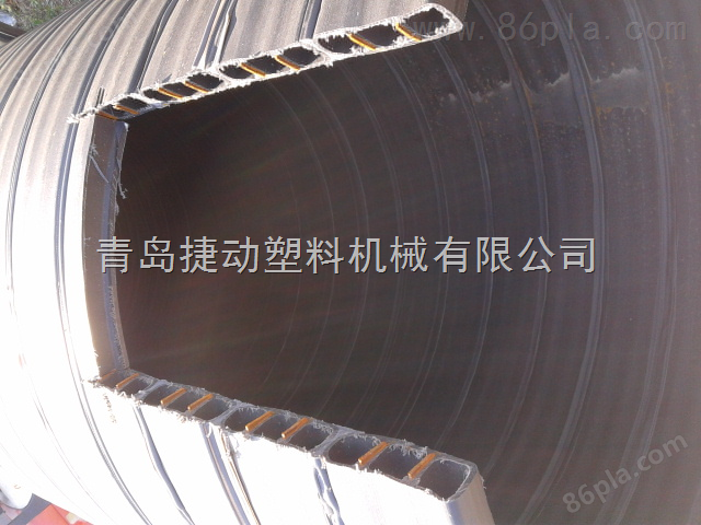 DN300mm-3000mm 双平壁塑钢缠绕排水管 生产线