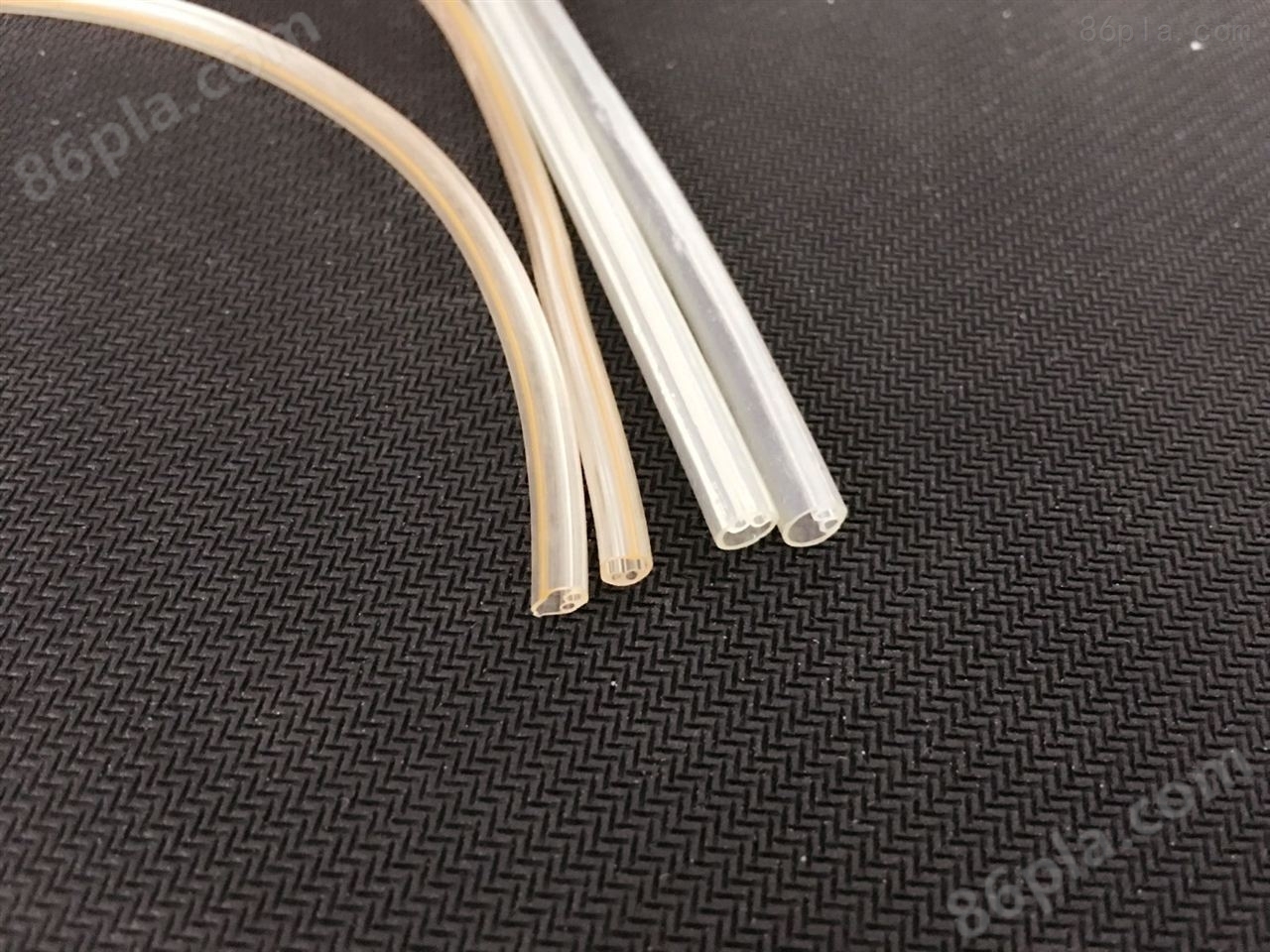 远锦塑机供应塑料单螺杆医用管材挤出机 精密多腔管/三腔管挤出生产线